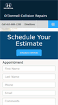 Mobile Screenshot of odonnellhondacollision.com